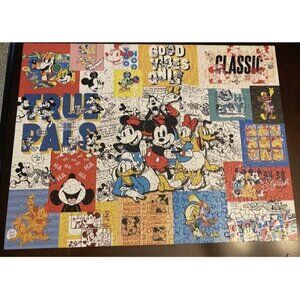 Disney Ceaco Mickey and Friends 300 Oversized Puzzle Pieces 100% COMPLETE